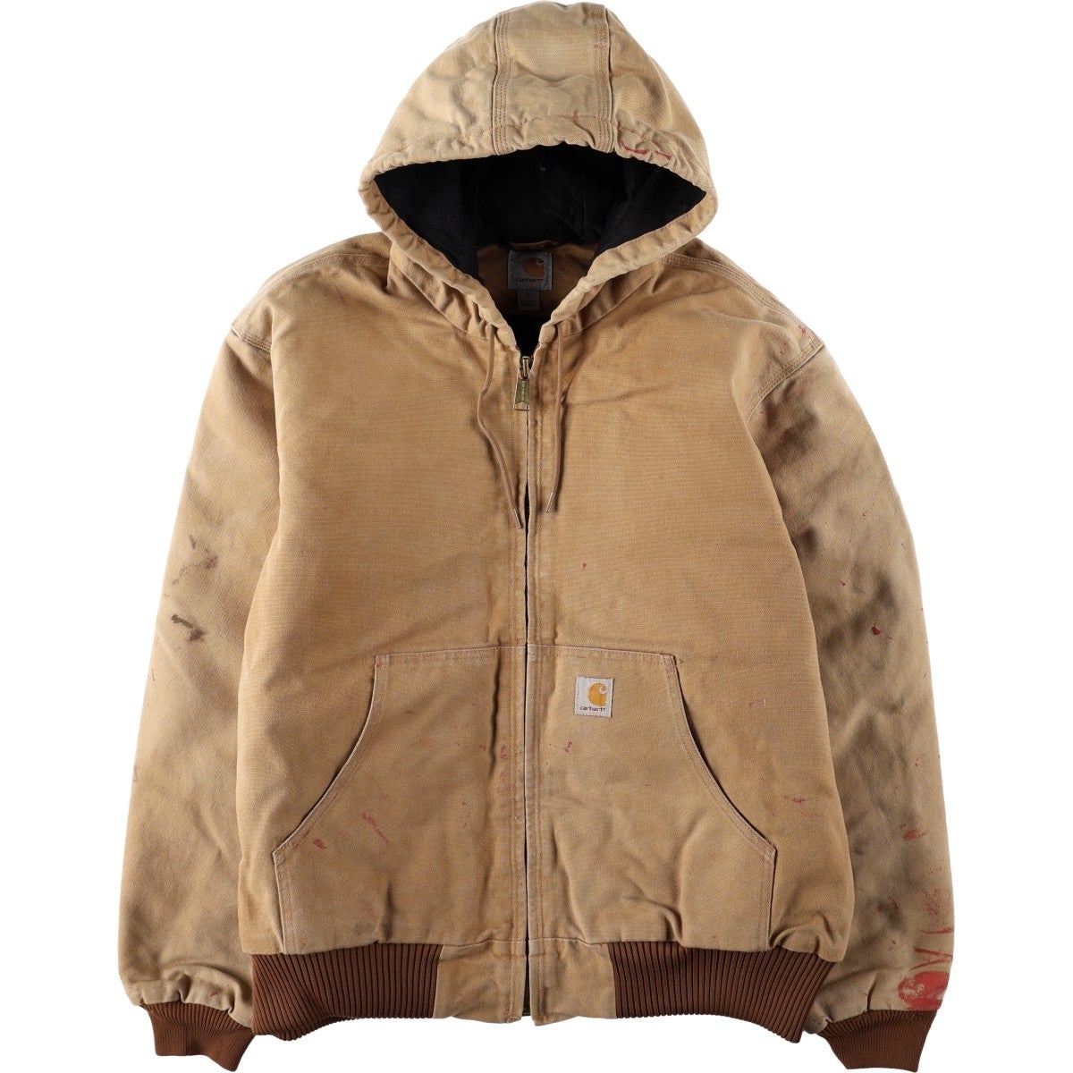 古着 カーハート Carhartt アクティブジャケット 中綿入り ダック