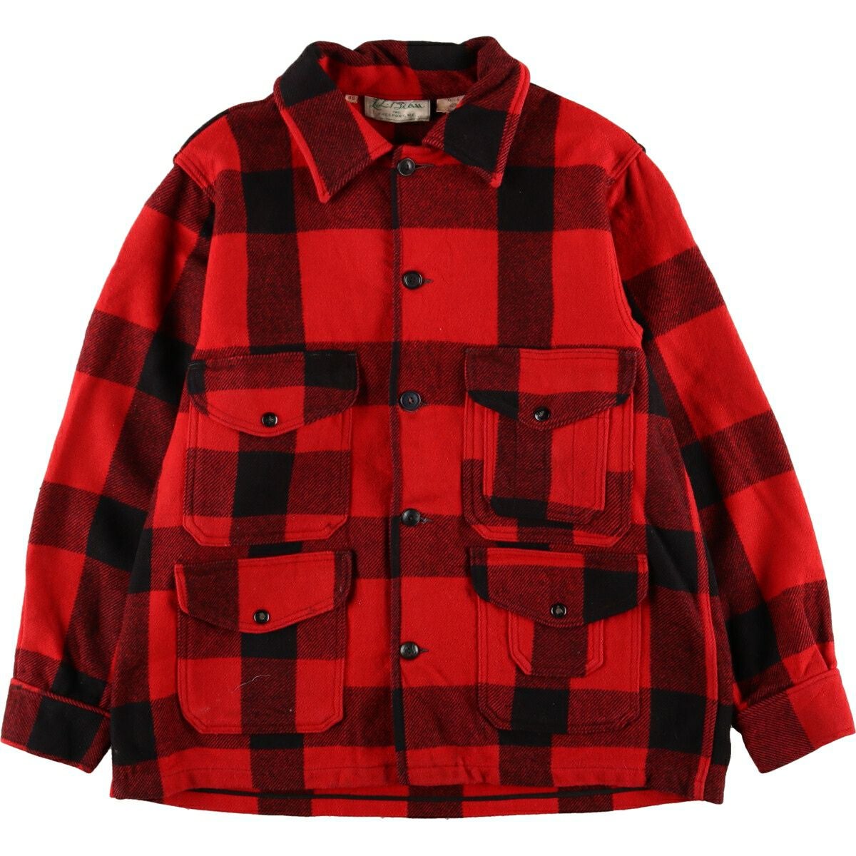 古着 60年代 エルエルビーン L.L.Bean 筆記体タグ バッファロー