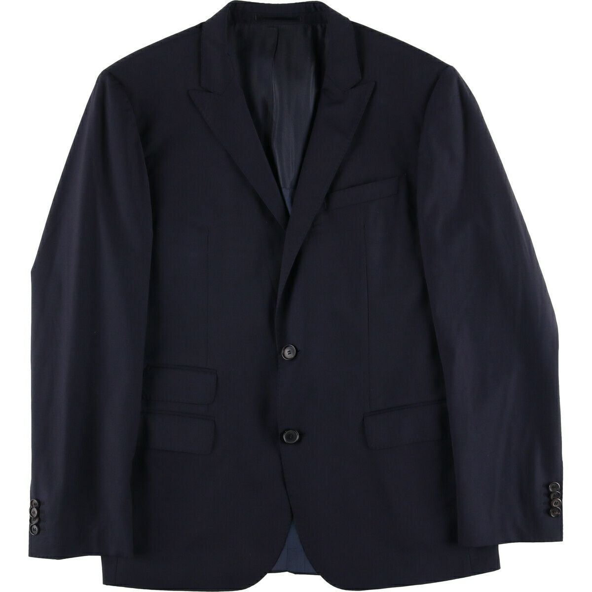 古着 ヒューゴボス HUGO BOSS ウールテーラードジャケット USA製