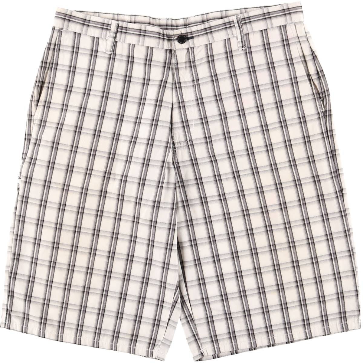 古着 ディッキーズ Dickies チェック柄 ワークショーツ ハーフパンツ