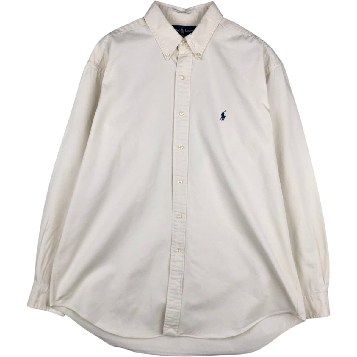 古着 ラルフローレン Ralph Lauren BLAKE 長袖 ボタンダウンシャツ