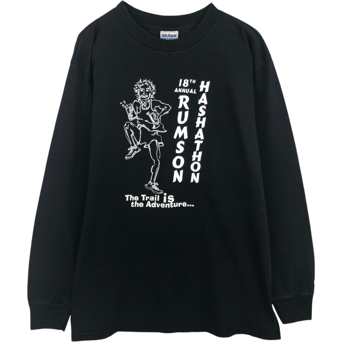 古着 90年代 アンビル Anvil ロングTシャツ ロンT USA製 メンズL相当
