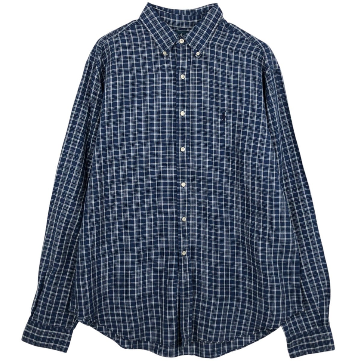 古着 ラルフローレン Ralph Lauren CLASSIC FIT チェック柄 ギンガム