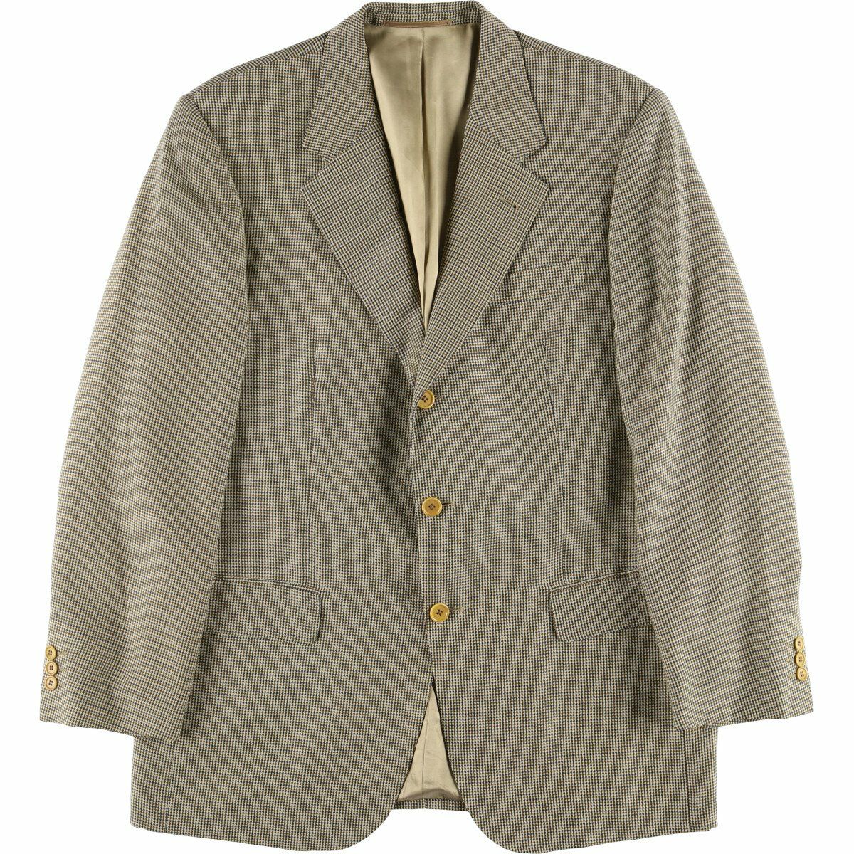 古着 バーバリー Burberrys チェック柄 千鳥格子柄 テーラード