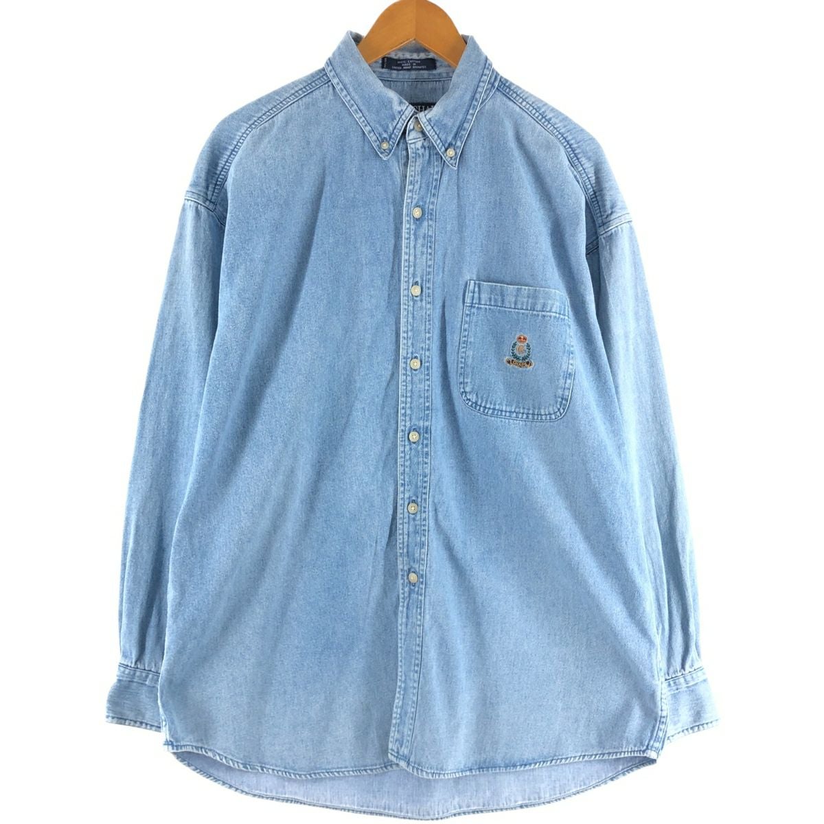 古着 90年代 ラルフローレン Ralph Lauren CHAPS チャップス 長袖