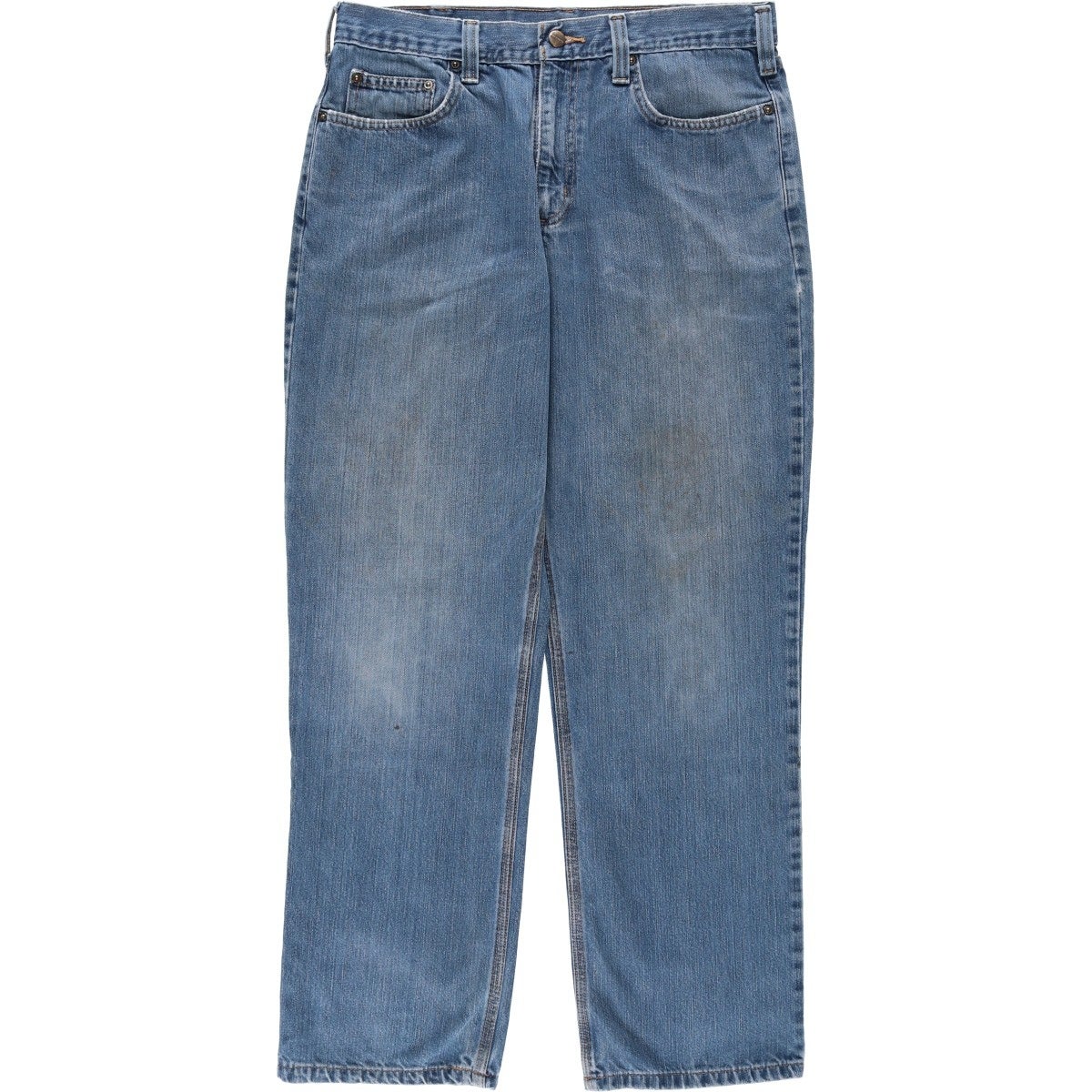 古着 カーハート Carhartt テーパードデニムパンツ メンズw35相当