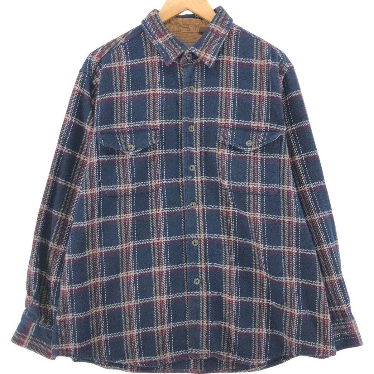 古着 ペンドルトン PENDLETON MASON オンブレチェック 長袖 フランネル