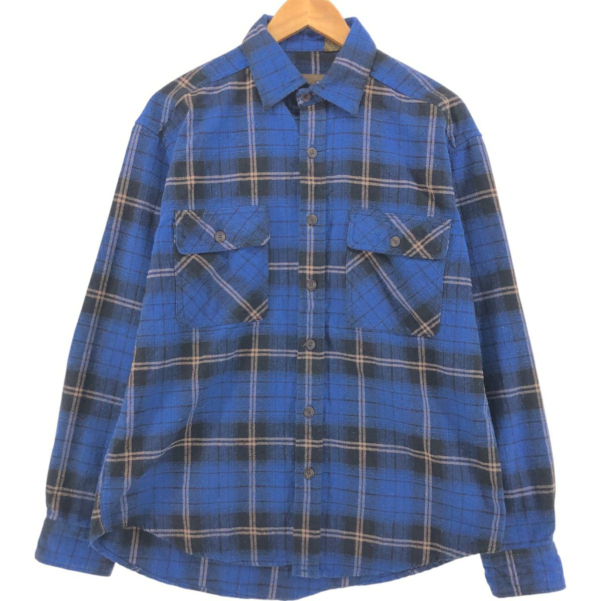 古着 ペンドルトン PENDLETON MASON オンブレチェック 長袖 フランネル