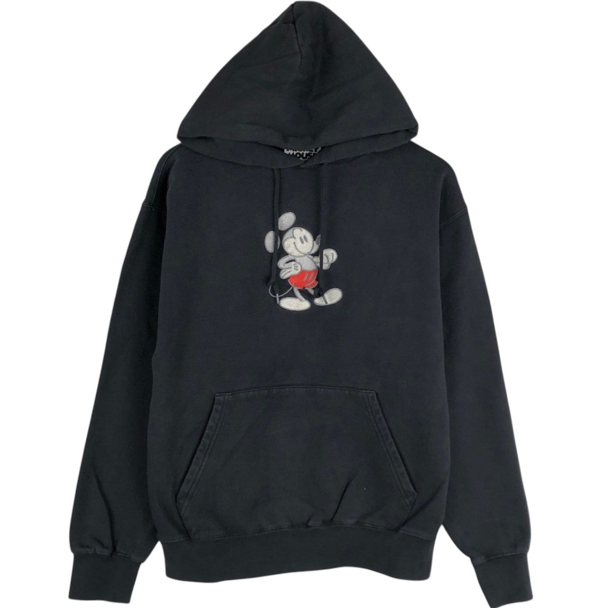 OFF-WHITE ミッキーマウス パーカー ブラック XXL 古着 古着 ディズニー Disney MICKEY MOUSE ミッキーマウス キャラクター