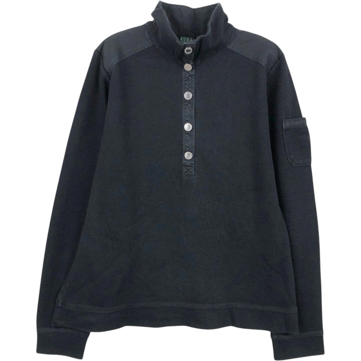 古着 ラルフローレン Ralph Lauren LAUREN ローレン リブ編み コットン