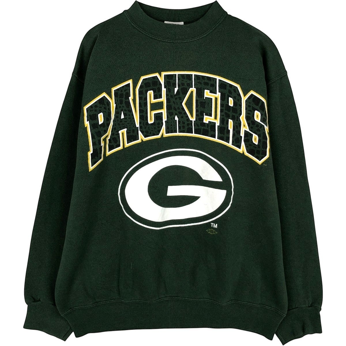 NFL グリーンベイ・パッカーズ スウェット 古着 ZBZ NFL GREEN BAY PACKERS グリーンベイパッカーズ プリント