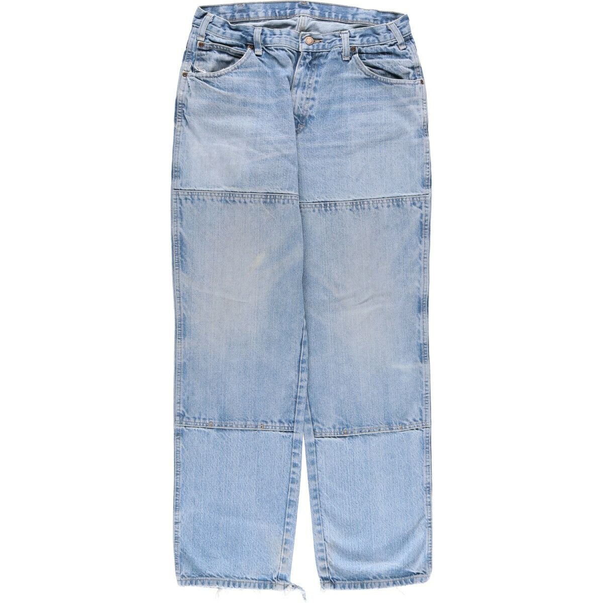 古着 ディッキーズ Dickies ダブルニー デニム ワークパンツ メンズw33