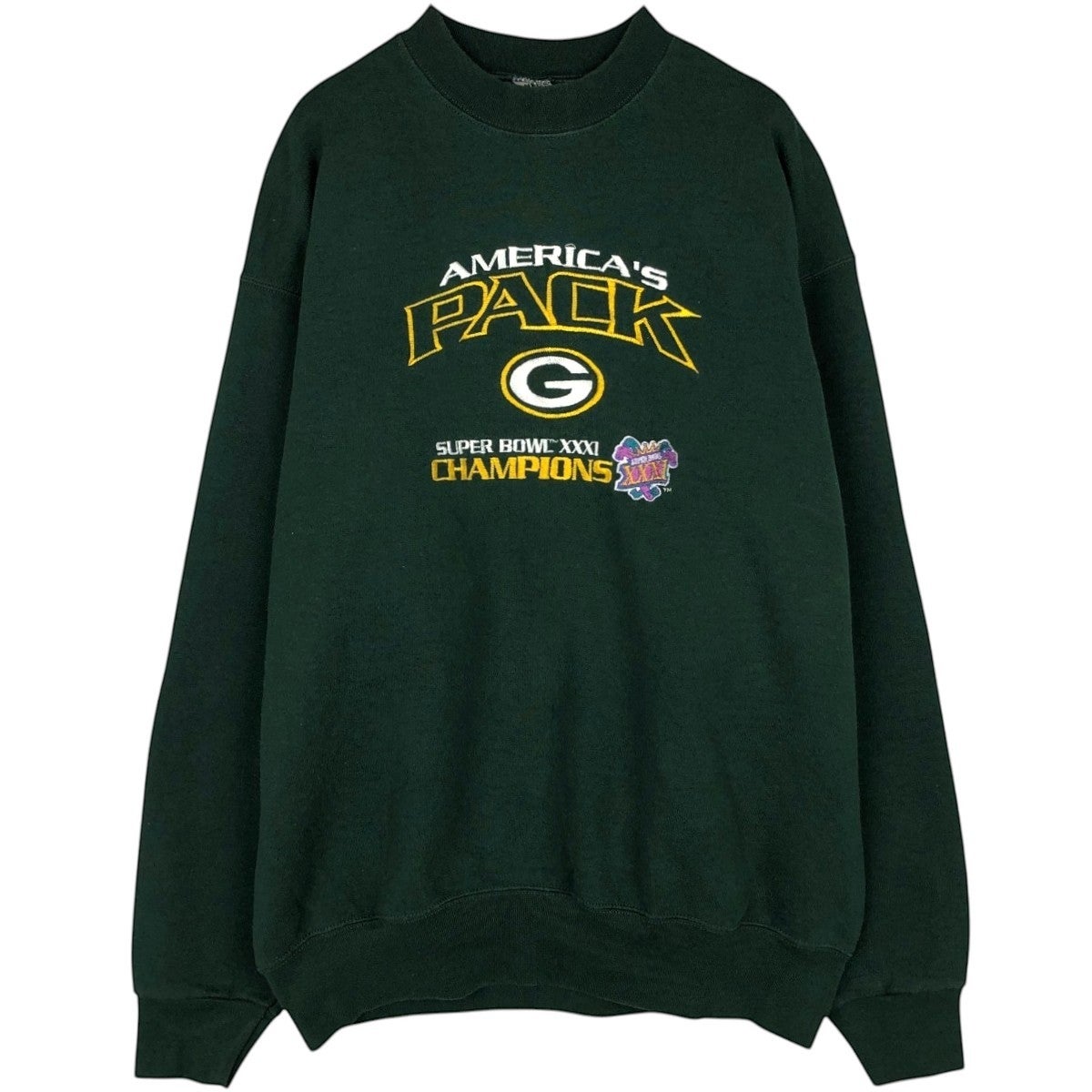 古着 90年代 フルーツオブザルーム FRUIT OF THE LOOM NFL GREEN BAY
