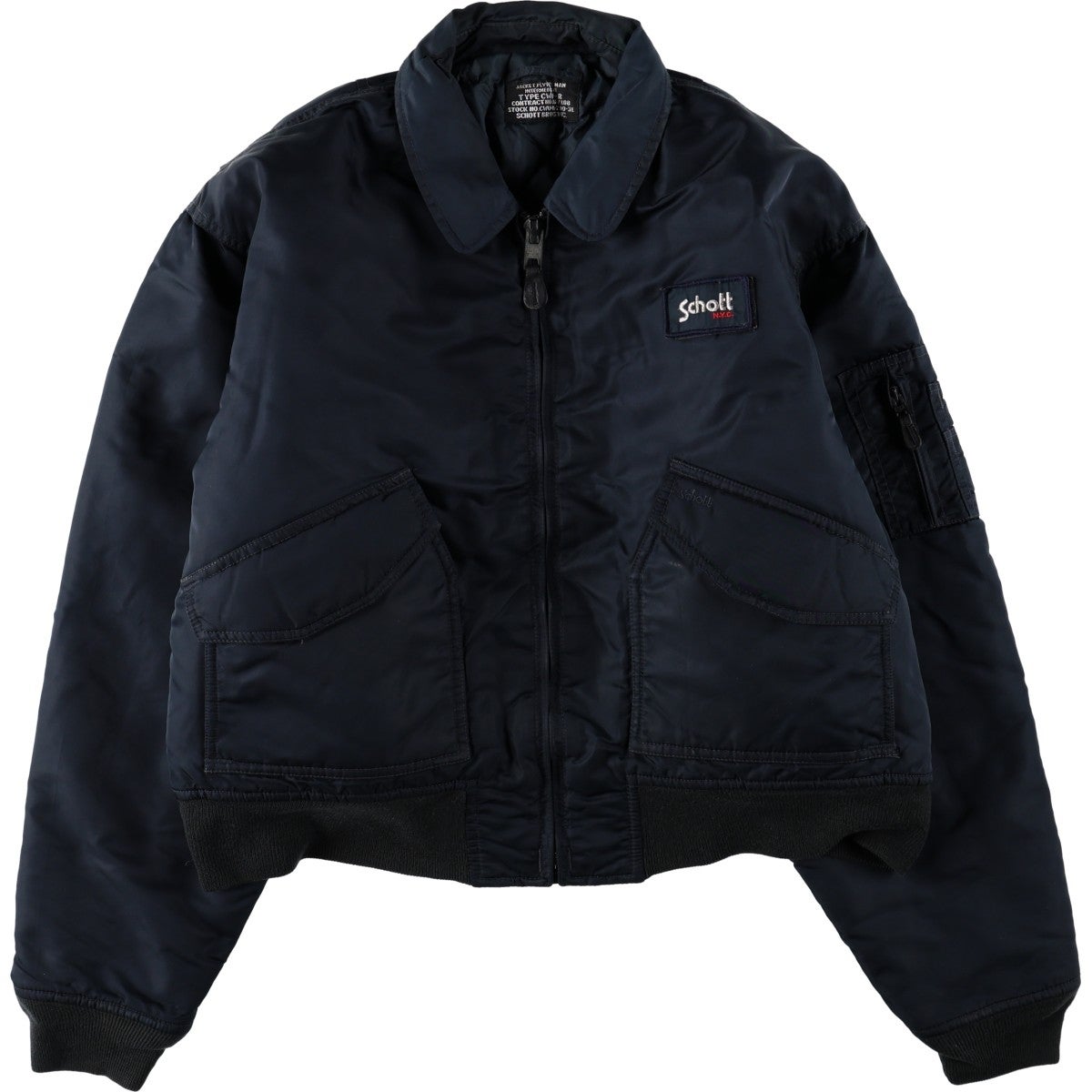 古着 民間品 ショット SCHOTT CWU-Rタイプ 中綿入り ミリタリー
