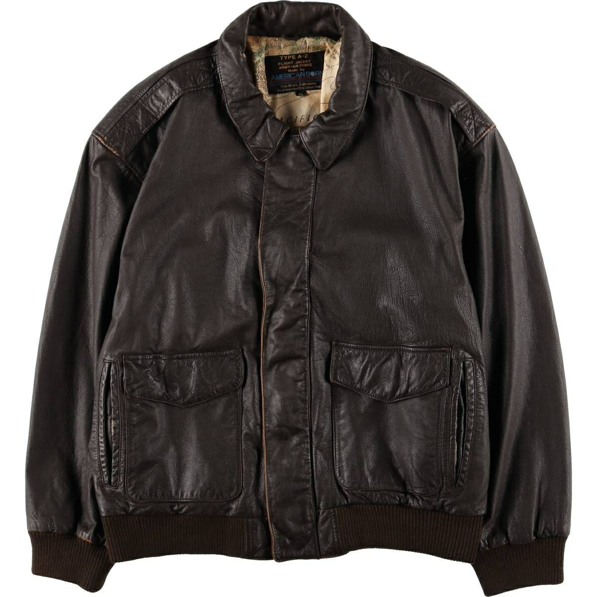 古着 90年代～ ウィルソンズレザー WILSONS LEATHER レザーフライト