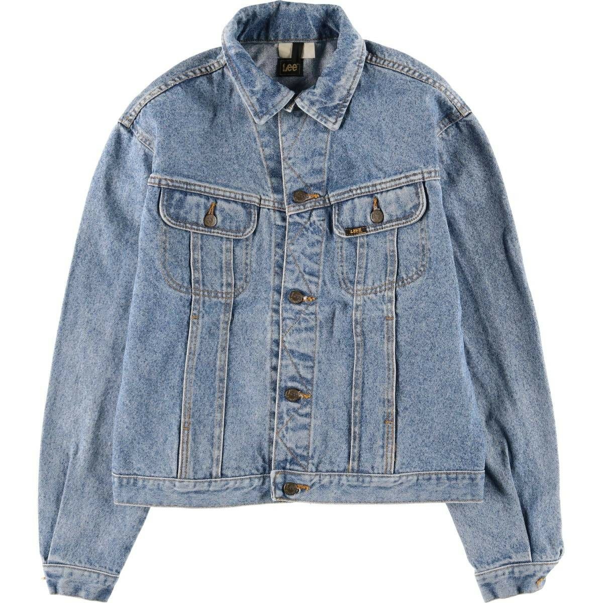 古着 リー Lee デニムジャケット Gジャン メンズM相当 ヴィンテージ