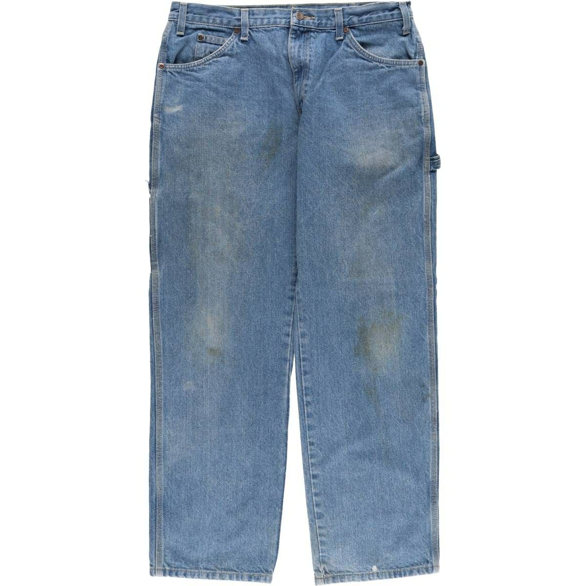 古着 90年代 ディッキーズ Dickies デニムペインターパンツ メンズw31
