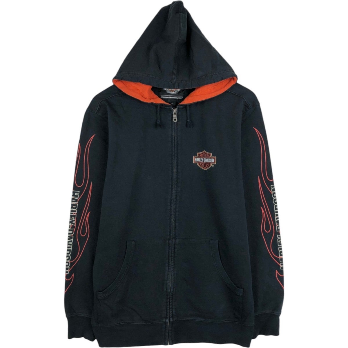 古着 ハーレーダビッドソン Harley-Davidson ファイヤーパターン