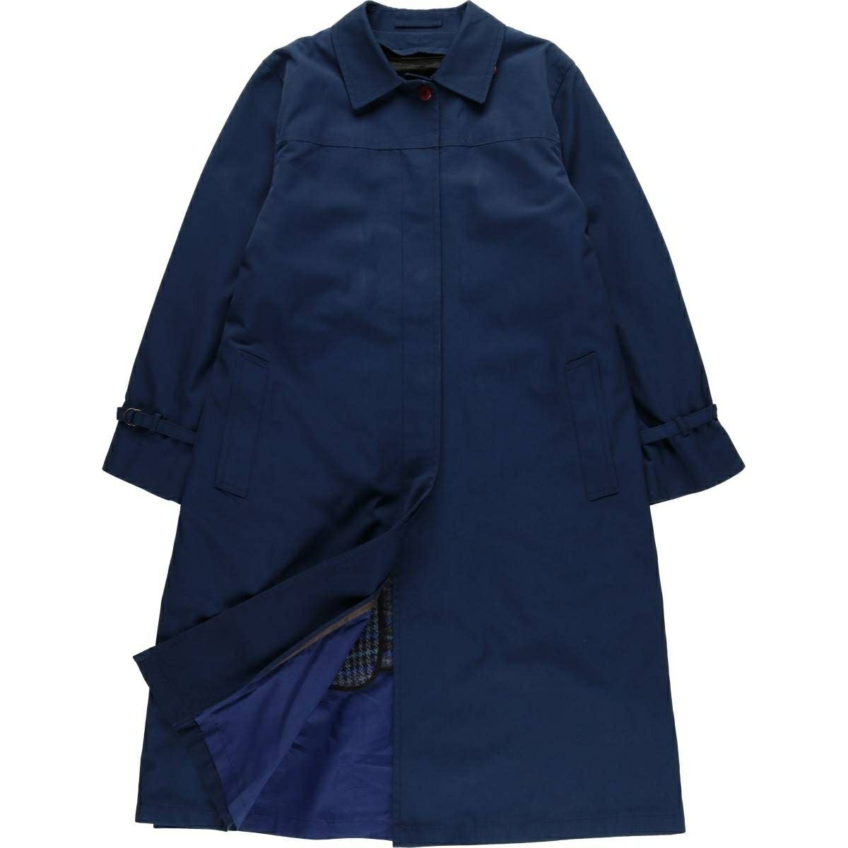 古着 アクアスキュータム Aquascutum AQUA5 ステンカラーコート バルマ