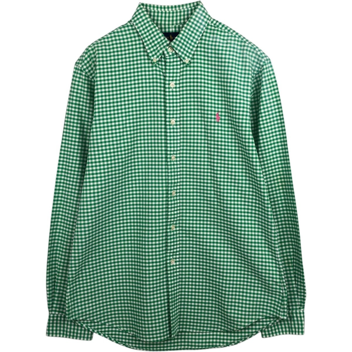 古着 ラルフローレン Ralph Lauren SLIM FIT スリムフィット ギンガム