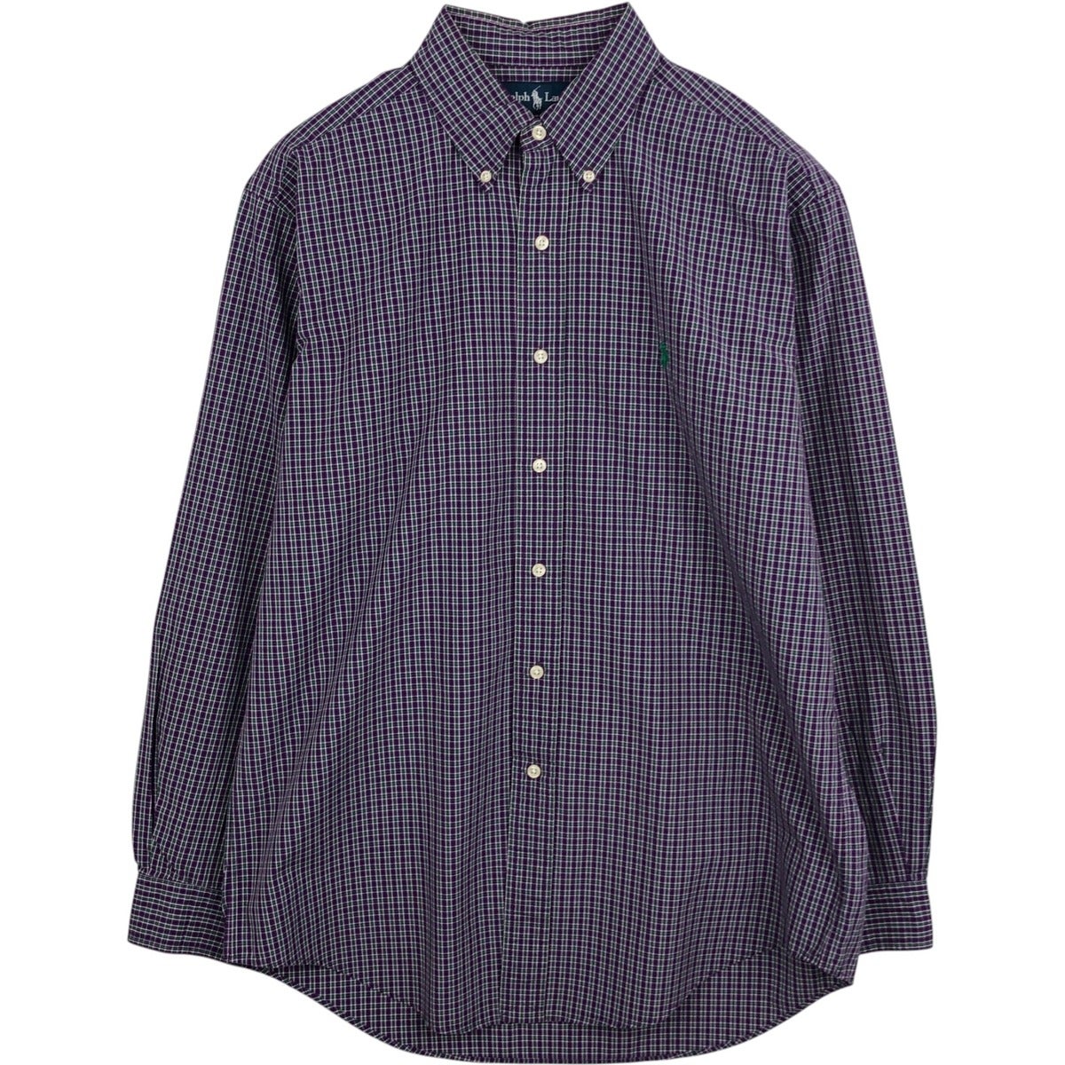 古着 ラルフローレン Ralph Lauren CLASSIC FIT INDIGO パッチワーク