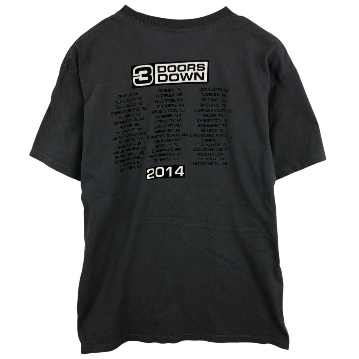 古着 3 DOORS DOWN 3ドアーズ・ダウン バンドTシャツ バンT メンズXL