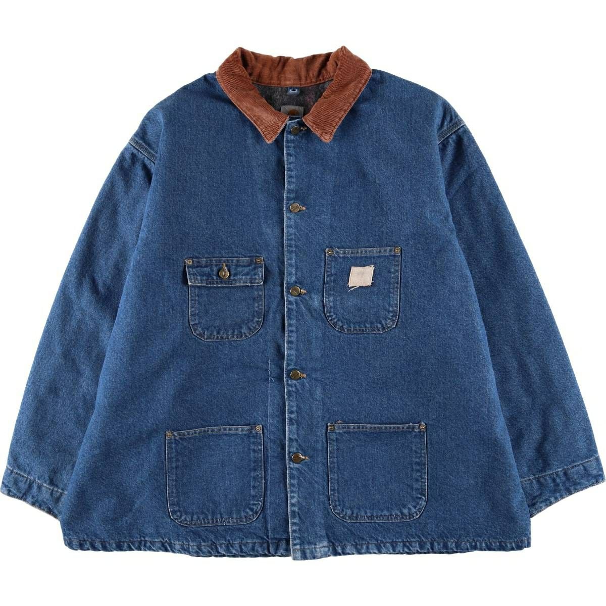 古着 カーハート Carhartt ミシガンチョアコート 中綿入り デニム