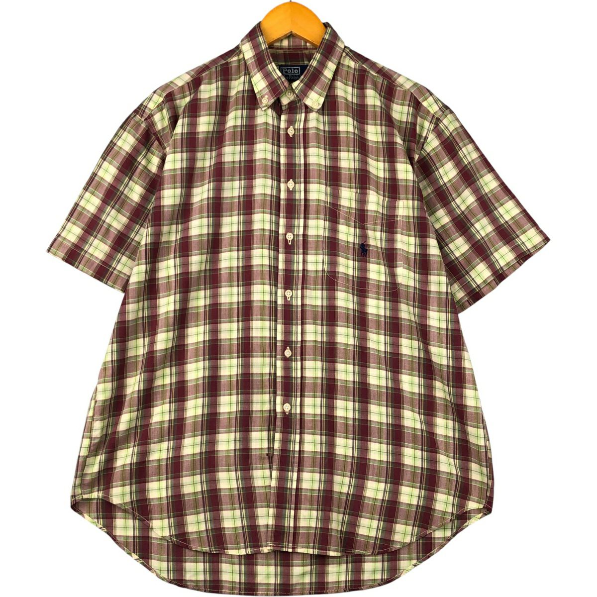 古着 ラルフローレン Ralph Lauren POLO by Ralph Lauren GREGGOR 半袖