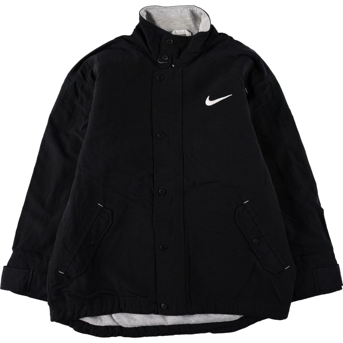 古着 90年代 ナイキ NIKE バックロゴ ナイロンジャケット メンズS相当