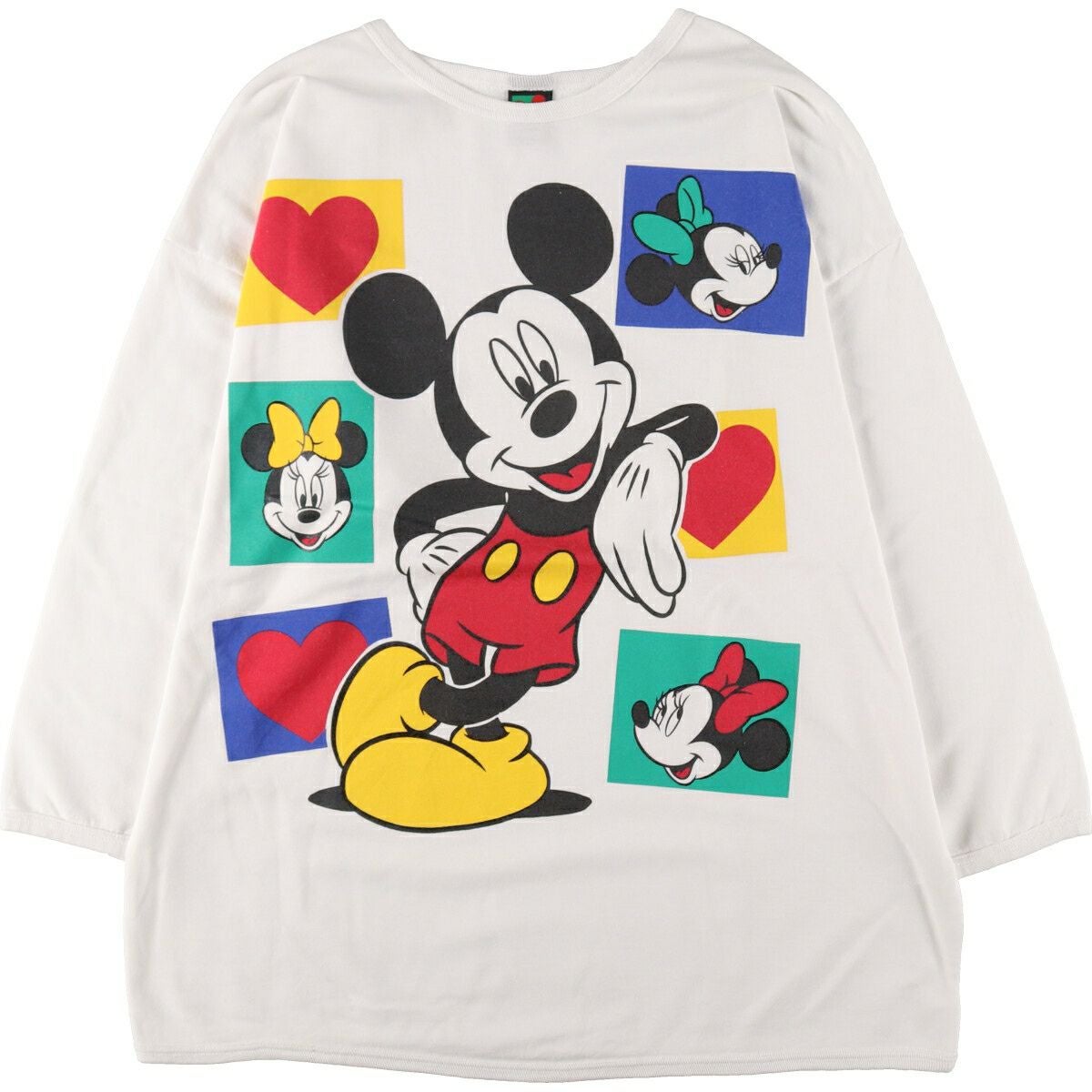 古着 ビッグサイズ 90年代 DISNEY ディズニー キャラクタープリント