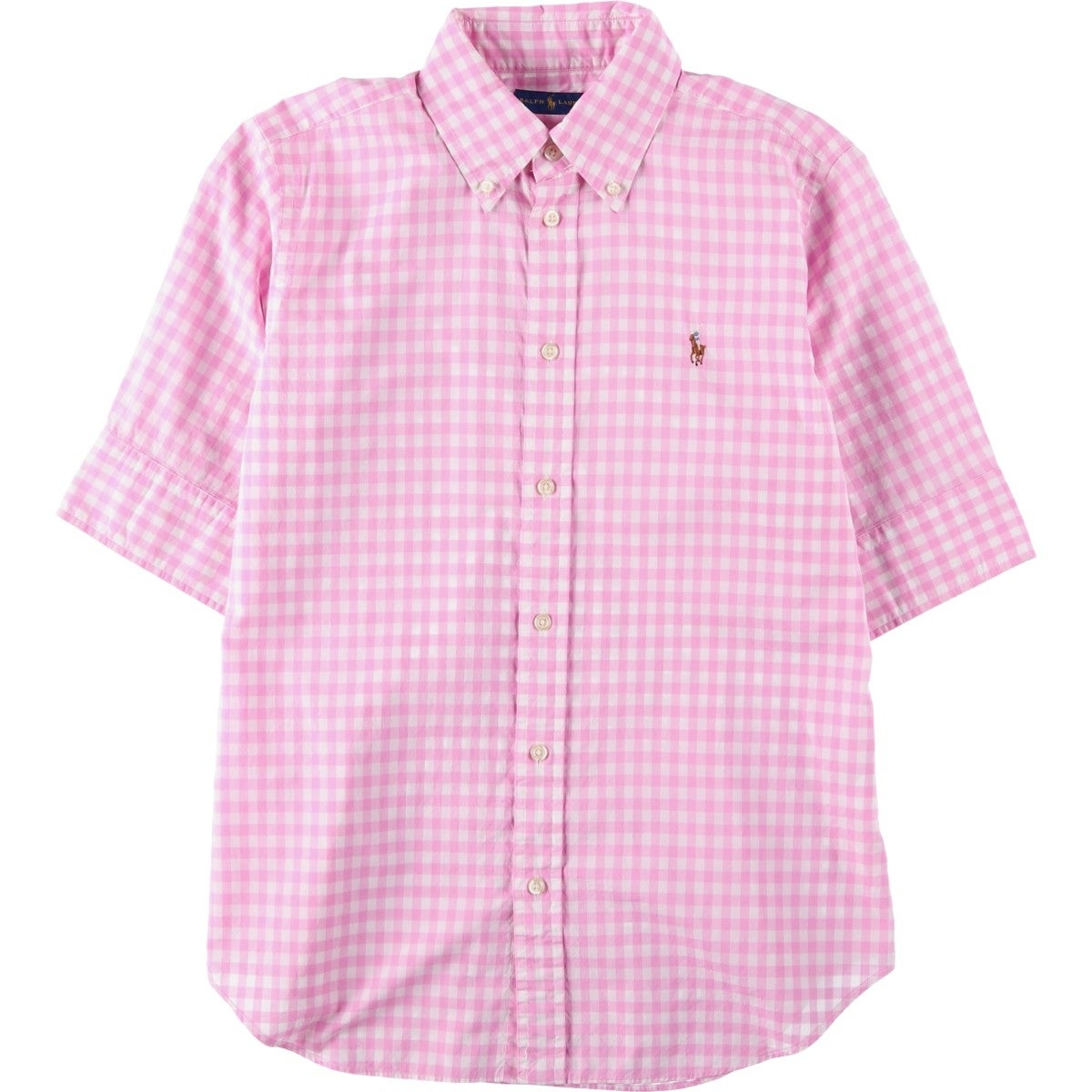 RALPH LAUREN ラルフローレン ネルシャツ サイズ:XS チェック柄    グレー/ピンク レディース / 240001161170 Ralph Lauren ラルフローレン チェック ネルシャツ 長袖 シャツ S