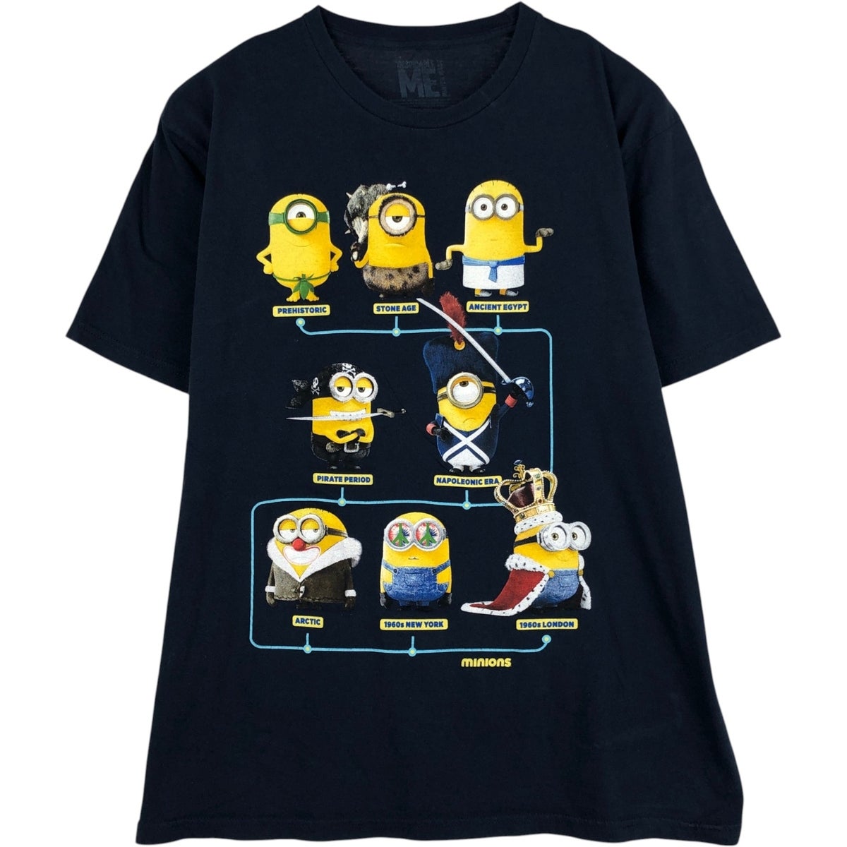 古着 PIXAR ピクサー キャラクタープリントTシャツ メンズM相当
