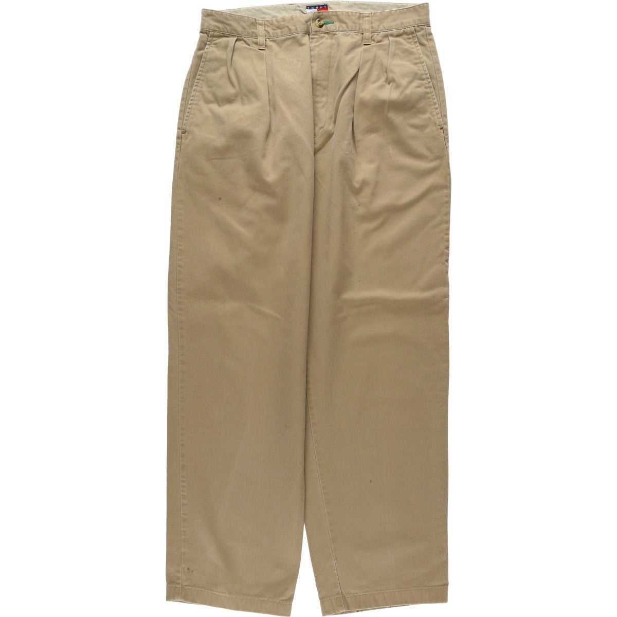 32(US)82cm新品トミーヒルフィガーUSA限定コーデュロイパンツ6ポケット 古着 90年代～ トミーヒルフィガー TOMMY HILFIGER ツータック 太畝