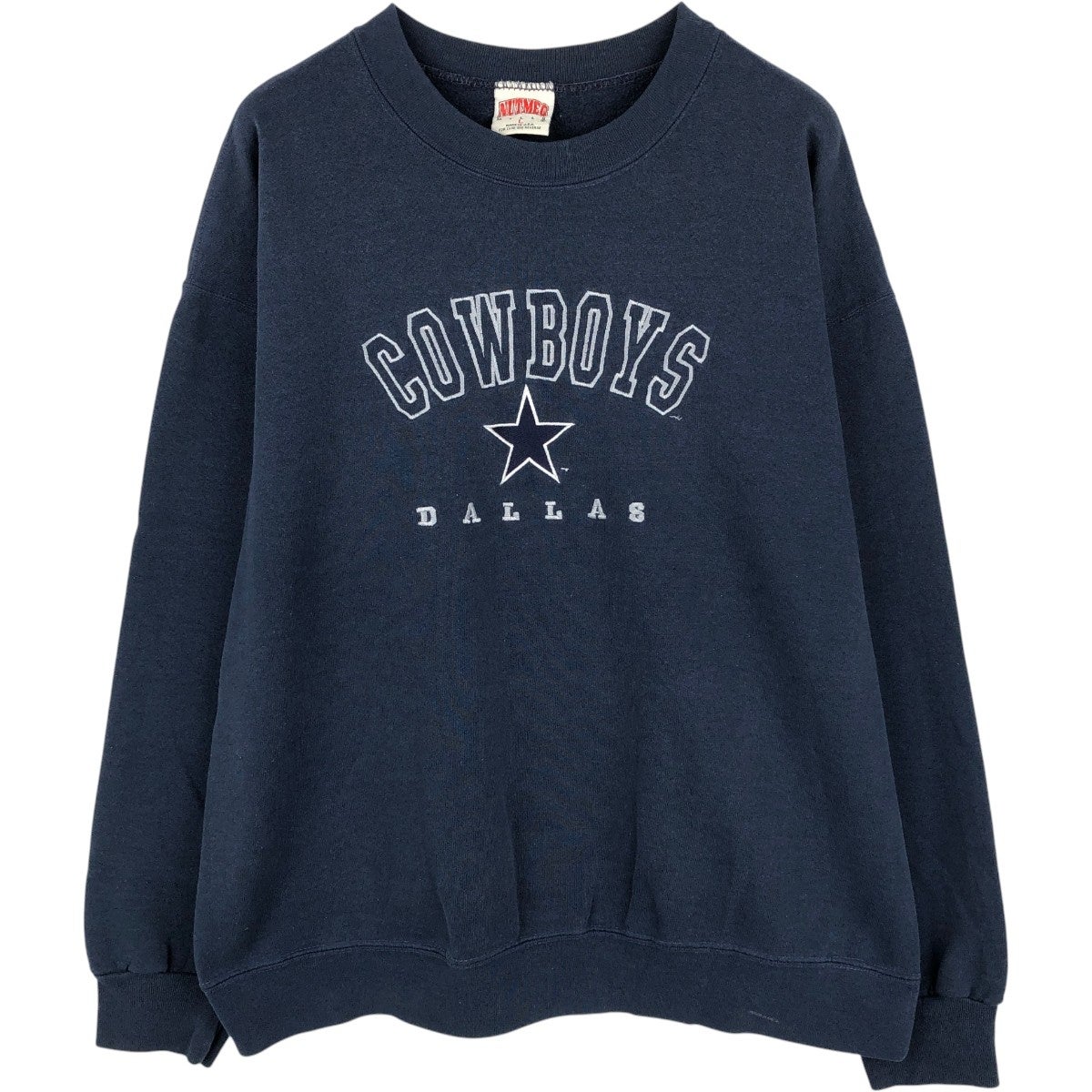 【売り尽くし】NFL　ダラスカウボーイズ　オフィシャルVネック　ジャージ　新品 古着 90年代 NATMEG NFL DALLAS COWBOYS ダラスカウボーイズ