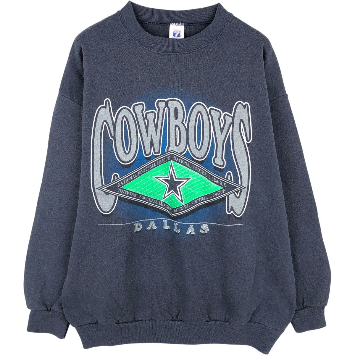 古着 90年代 LOGO 7 NFL DALLAS COWBOYS ダラスカウボーイズ プリント