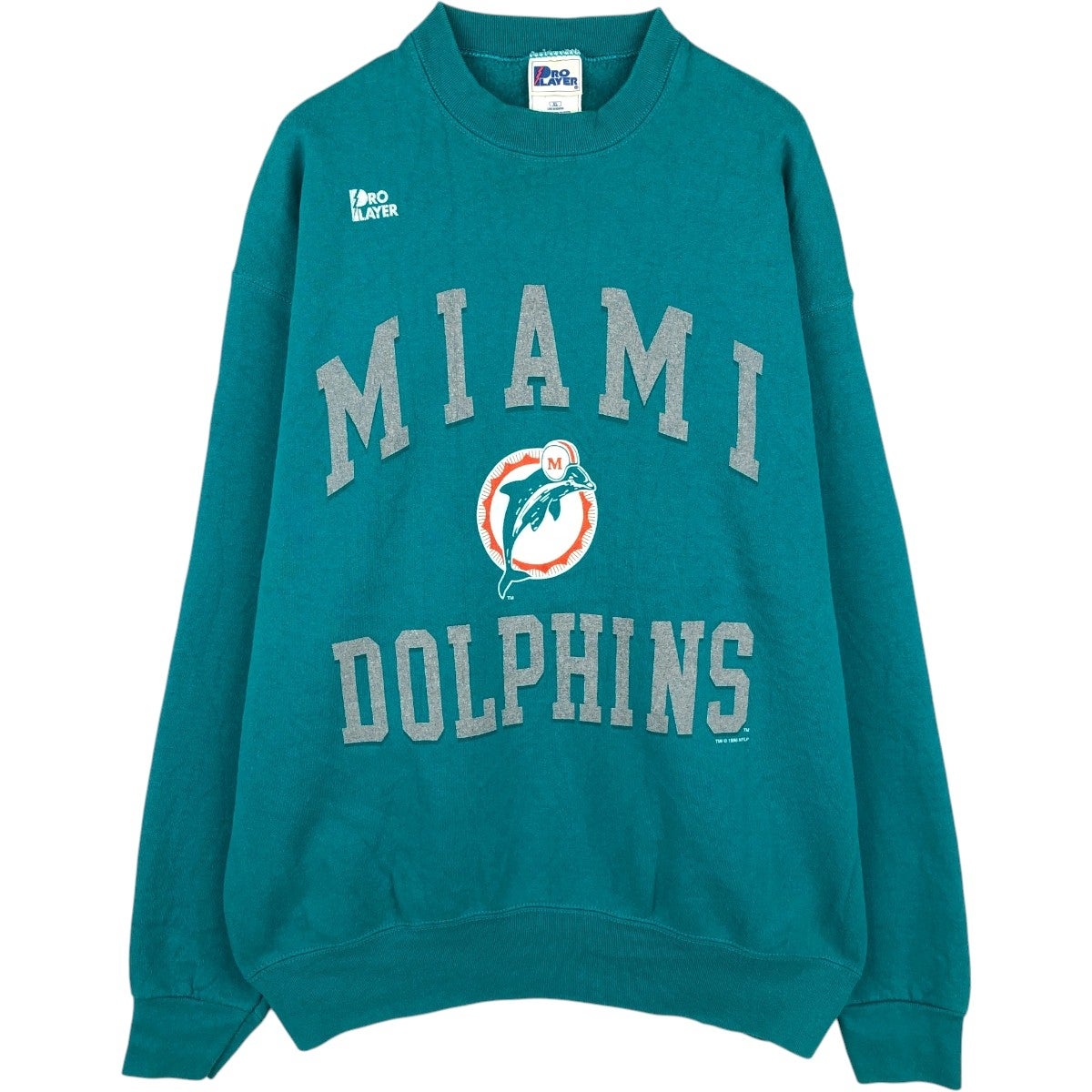 古着 PRO LAYER NFL MIAMI DOLPHINS マイアミドルフィンズ プリント