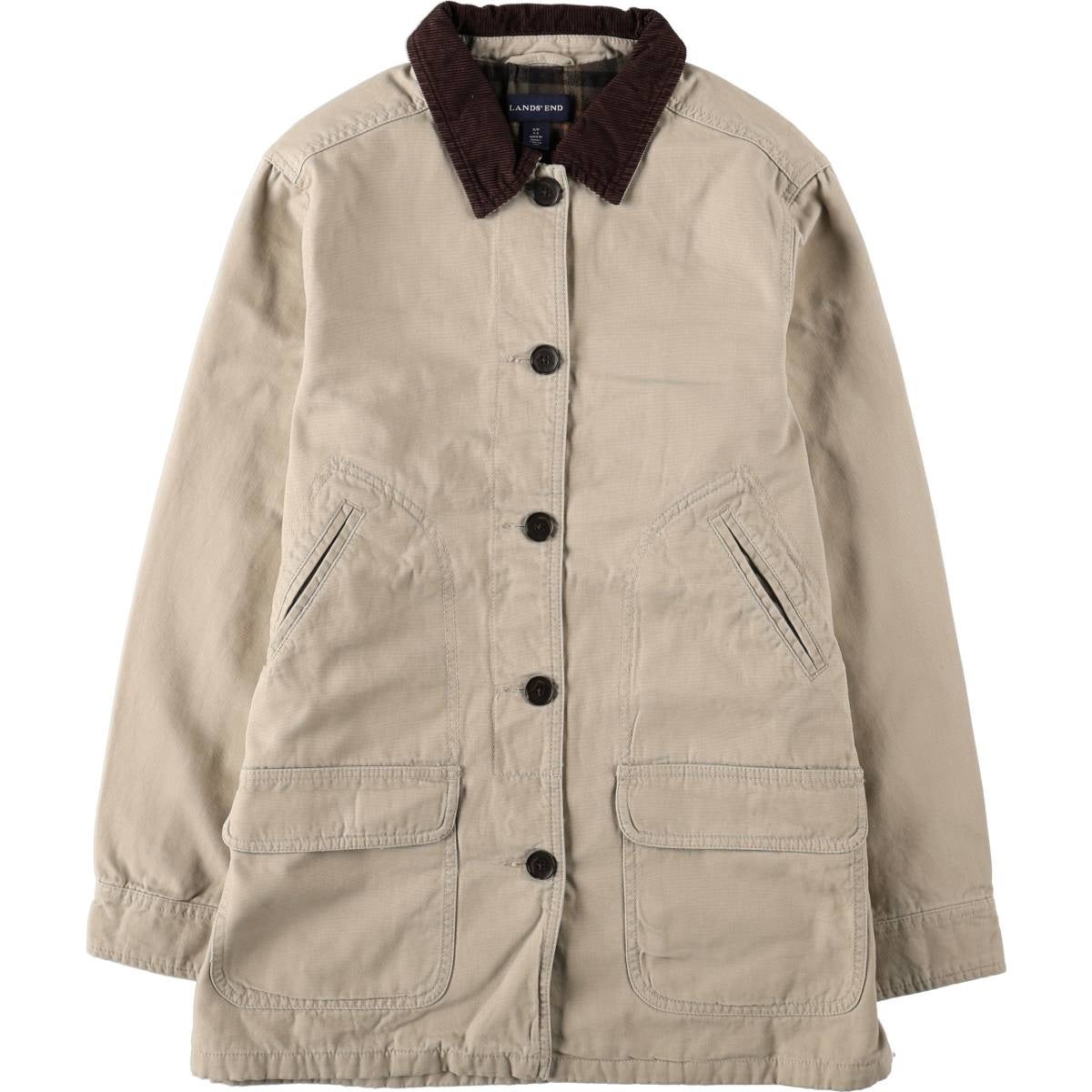 古着 00年代 ランズエンド LANDSEND ダック ハンティングジャケット