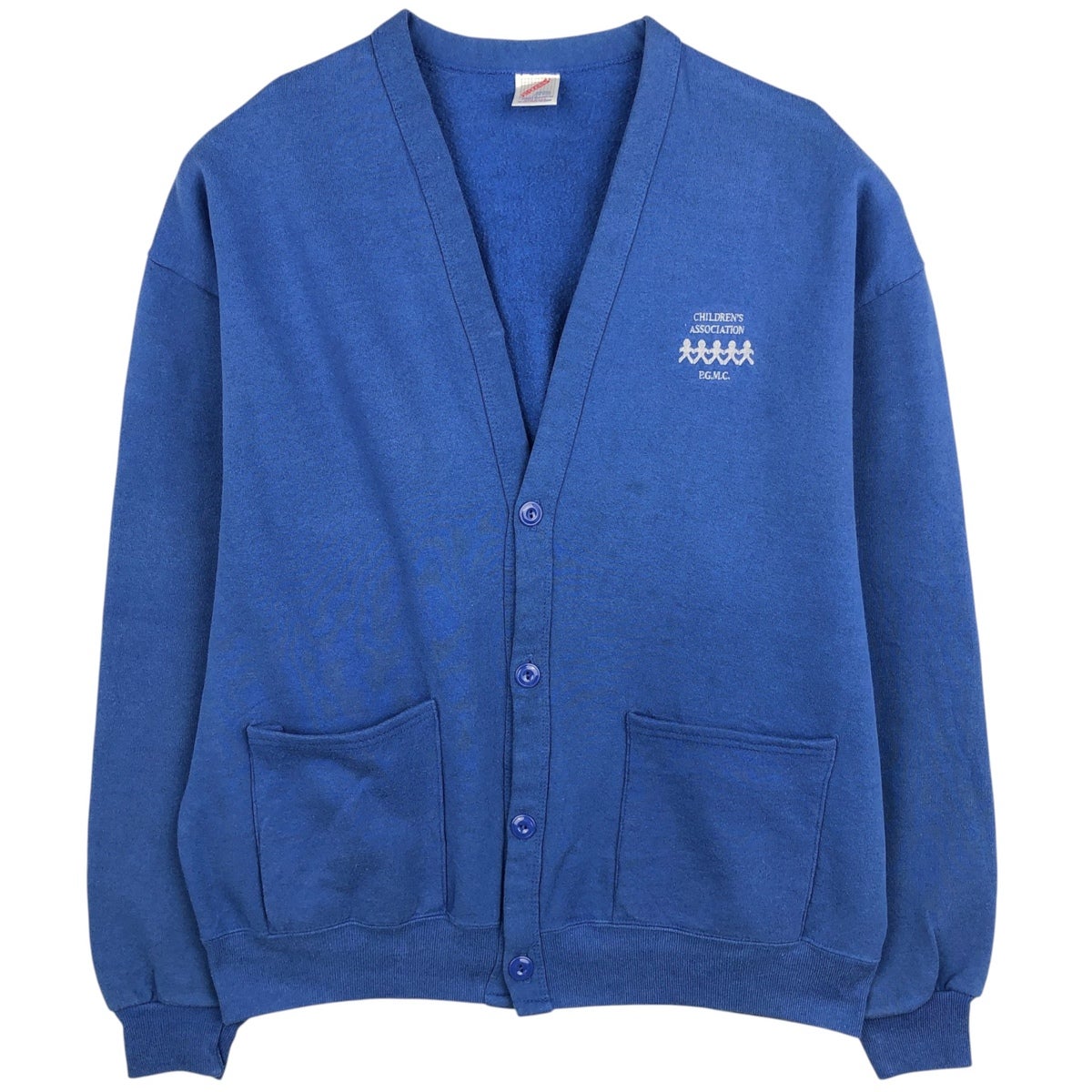 古着 90年代 ジャージーズ Jerzees カーディガン USA製 メンズXL相当