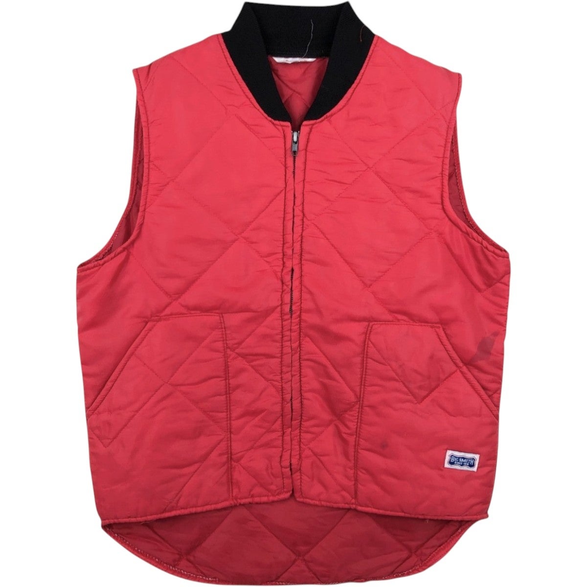 古着 70～80年代 ビッグスミス Big Smith 中綿入り キルティングベスト