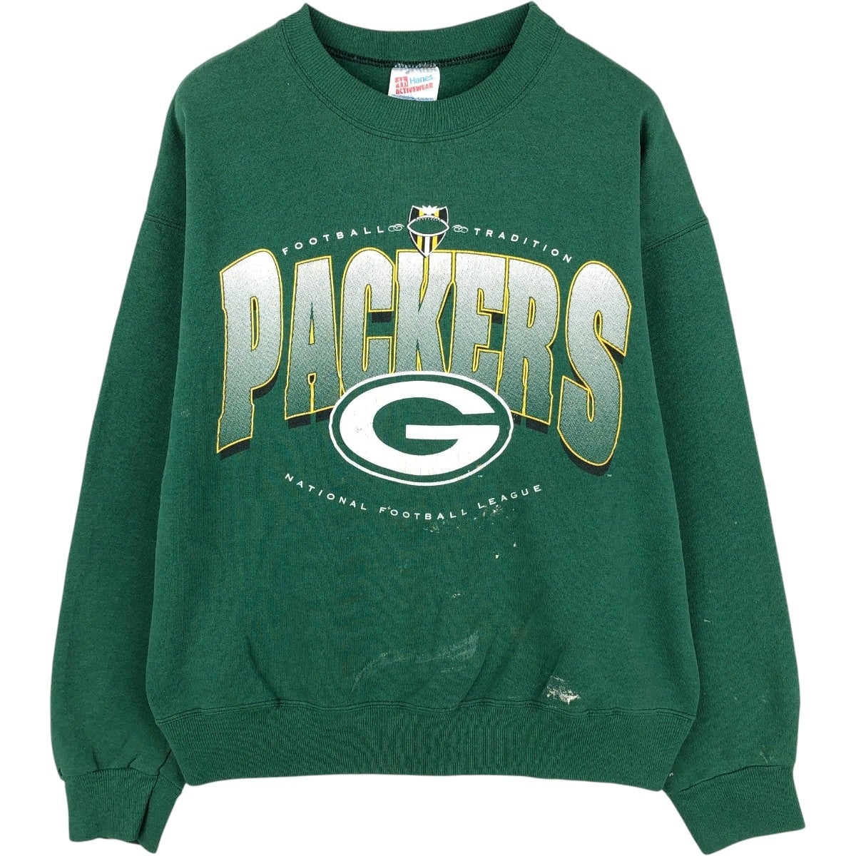 古着 90年代 タルテックス Tultex NFL GREEN BAY PACKERS グリーンベイ