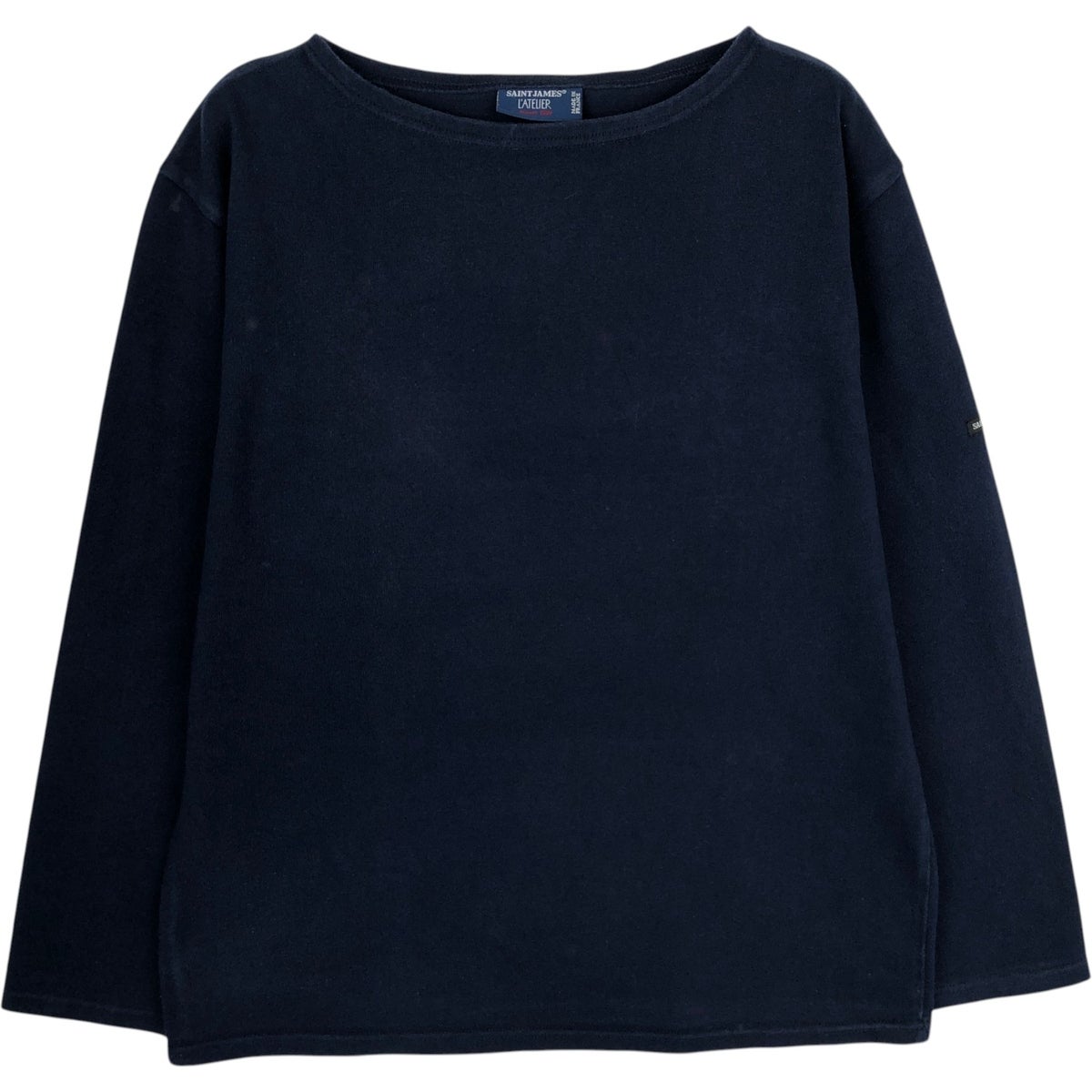 古着 セントジェームス SAINT JAMES ボーダー柄 ボートネック ロングT