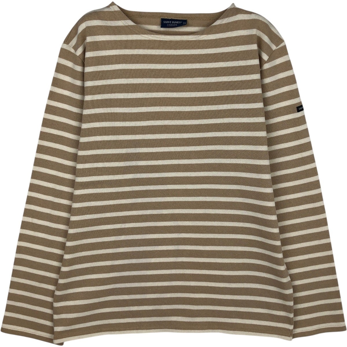 古着 セントジェームス SAINT JAMES ボーダー柄 ボートネック ロングT