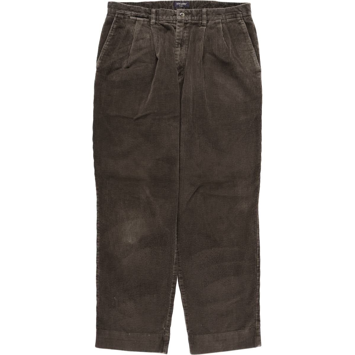 古着 ドッカーズ DOCKERS RECODE ツータック リネンパンツ スラックス