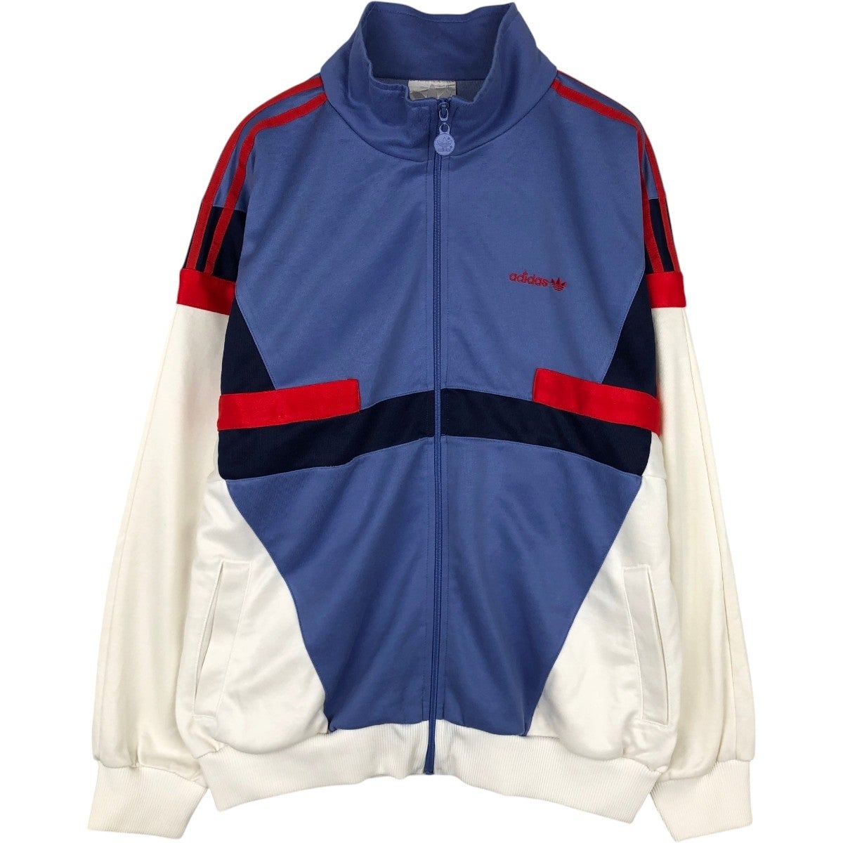 古着 90年代 アディダス adidas トレフォイルロゴ バックロゴ ジャージ
