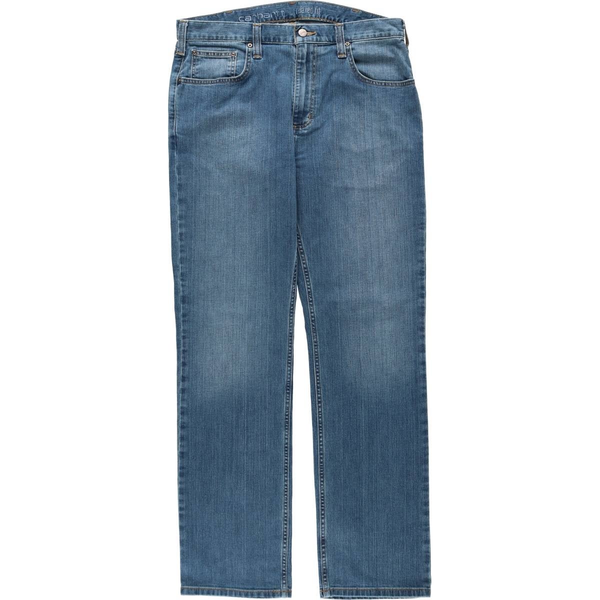 古着 カーハート Carhartt Traditional FIT ストレートデニムパンツ メンズw36相当 /eaa565180 古着 カーハート Carhartt Traditional FIT ストレートデニムパンツ