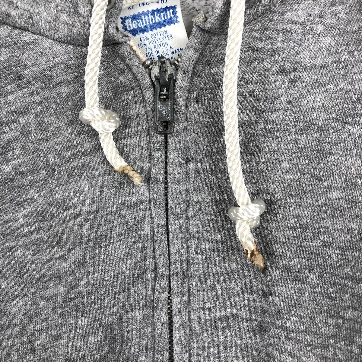 古着 70～80年代 Healthknit スウェットフルジップパーカー USA製