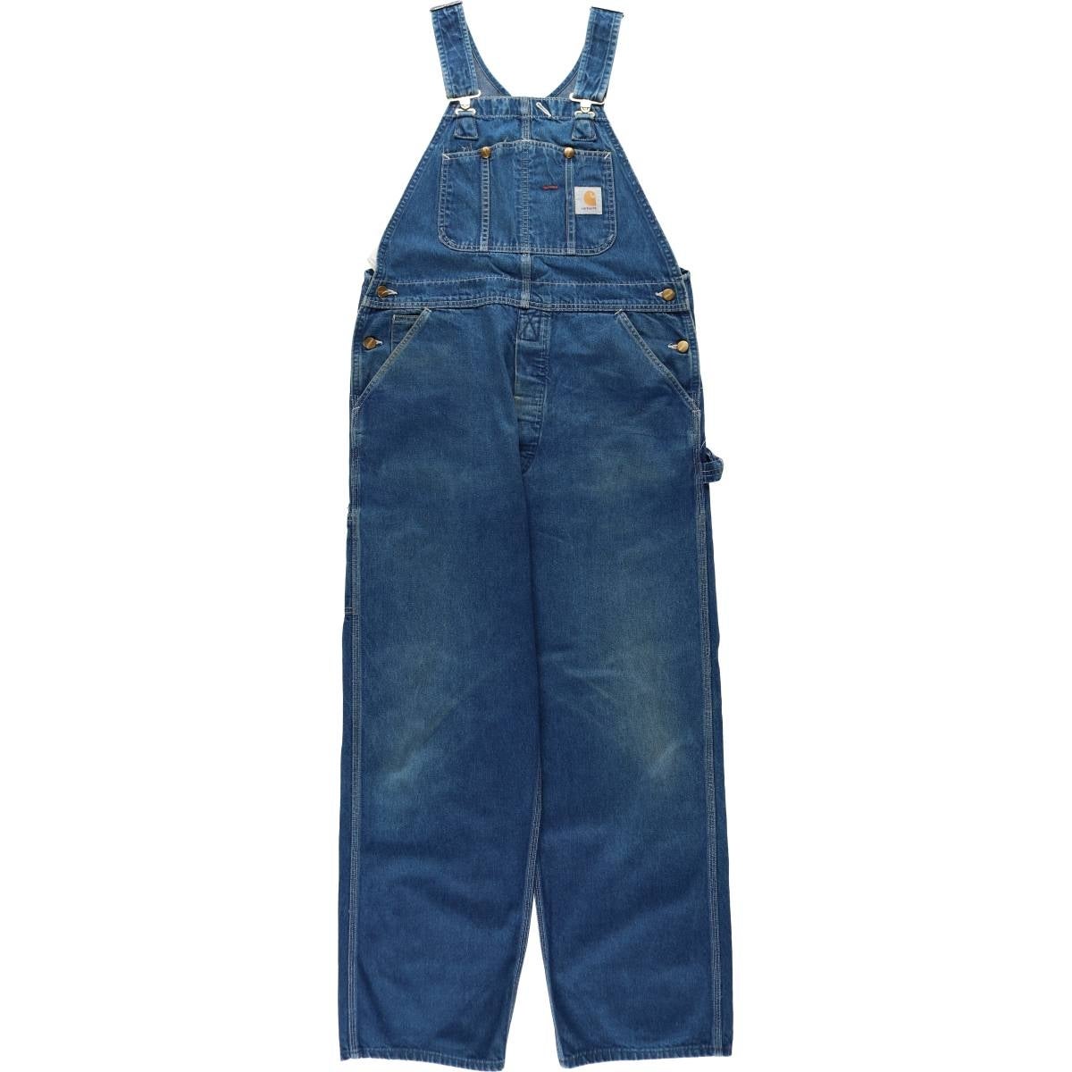 古着 ビッグサイズ カーハート Carhartt デニムオーバーオール メンズ