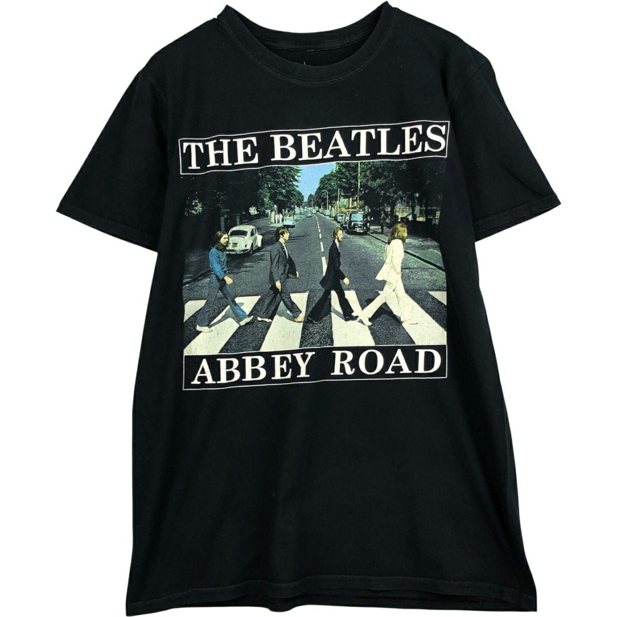 古着 THE BEATLES ビートルズ バンドTシャツ バンT メンズL相当