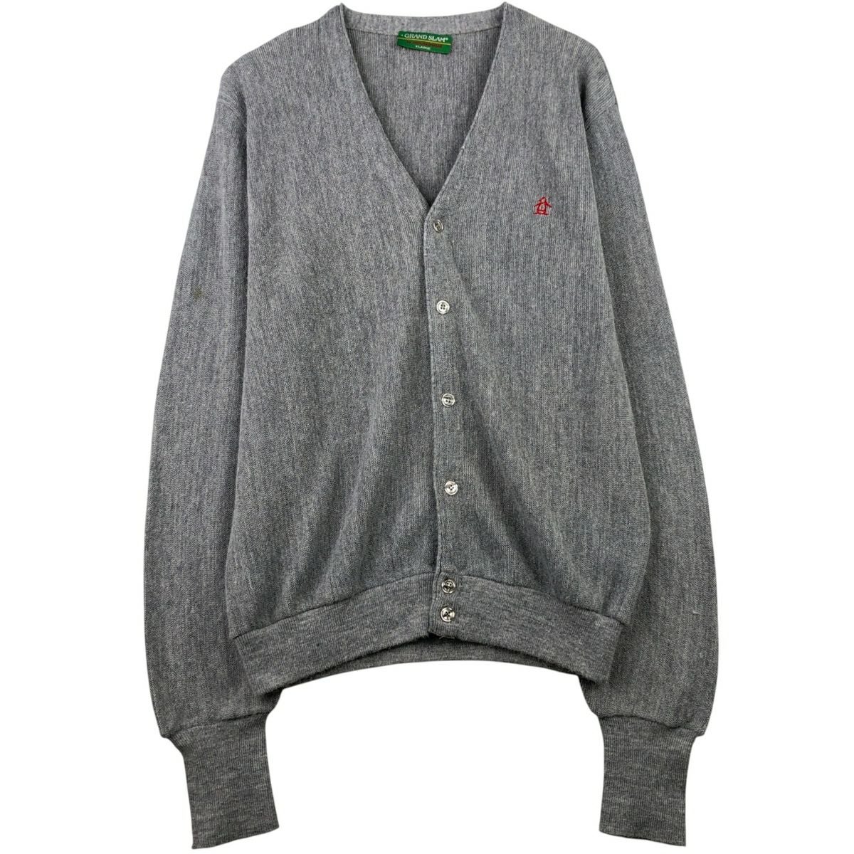 古着 マンシングウェア Munsingwear GRAND SLAM アクリルニット