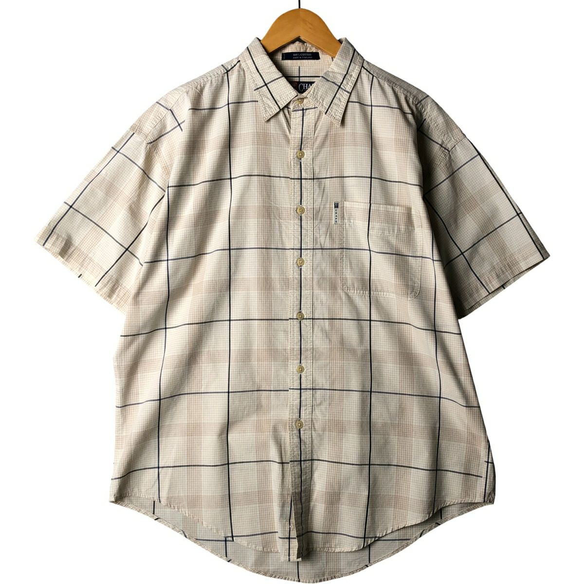 古着 ラルフローレン Ralph Lauren CHAPS チャップス 長袖 ポロシャツ